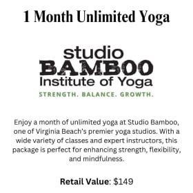 #25 1-Month Unlimited Yoga – Studio Bamboo item