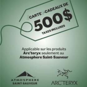 10-Carte-cadeau Arc'teryx - valeur $500 item