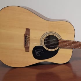 Riley Green Autographed Guitar + $100 Bojangles Gift Card item