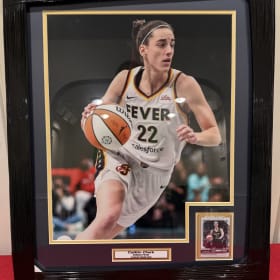 Caitlin Clark Rookie Card Display item