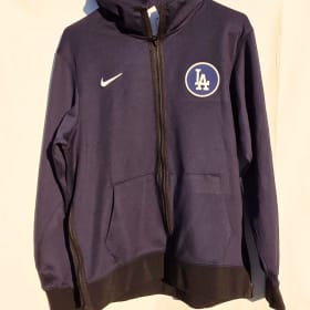 Men's Nike Dri-fit Dodgers Zip Front Hoodie Size L item