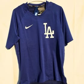 Men's Dodgers MLB Baseball Shirt Dry-fit Size M item