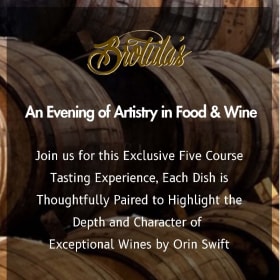 Orin Swift Wine Dinner for 2 item