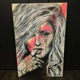 Original Robicho Icon Art ~ Madonna item