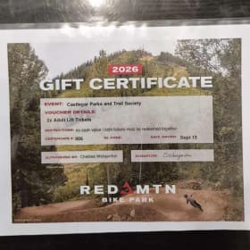 2 Red Mountain bike park lift tickets item