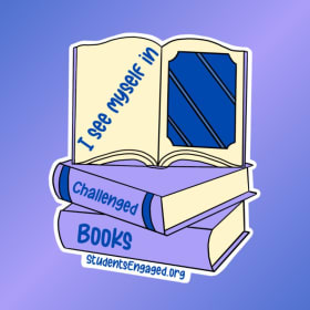 Freedom to Read Sticker Pack item