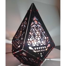 Geometric Teardrop Lamp item