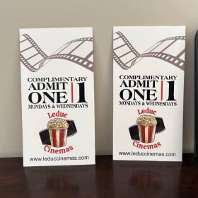 Leduc Cinema Movie Passes #1 item