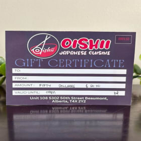 Oishii Sushi #1 item