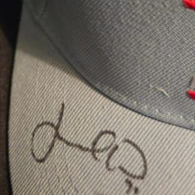 Item 1 Autographed Texas Rangers Baseball Cap - Jacob Webb item