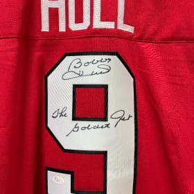 Signed Bobby Hull Jersey item
