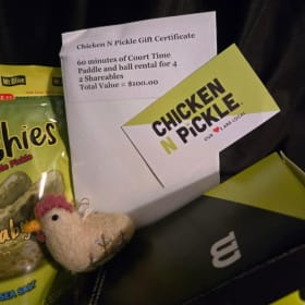 Item #10 "It's a Big Dill!" Pickle Ball Basket item