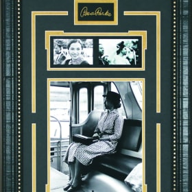 Rosa Parks - Frames and Autograph item