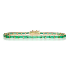 Emerald Tennis Bracelet item