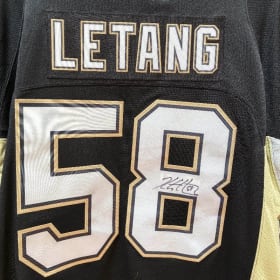 Signed Kris Letang Jersey item