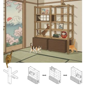 Feline Framework by Clark Nexsen item