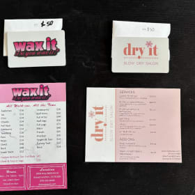 Wax it and Dry It Bag of Goodies item