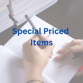 Special Priced Book item