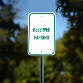 Reserved Parking at MSR item