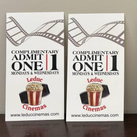 Leduc Cinema Movie Passes #1 item