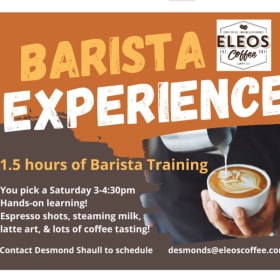 Eleos Barista Experience item