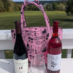 Pink Wine Bag item