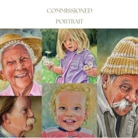 Custom Commissioned portrait valued at 1000.00 item