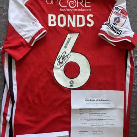 Fleetwood Town FC captain Signed Shirt item