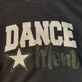 Adult M Black Crewneck Dance Mom item