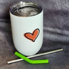 Verre à vin/café_Coeur item