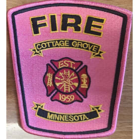 Cottage Grove Fire Department Pink Patch item