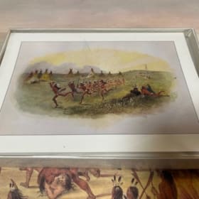 Ball Play at Traverse Des Sioux Note cards item