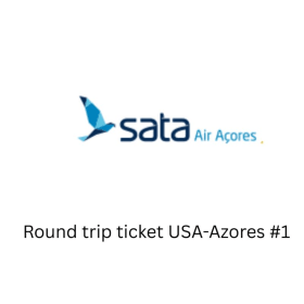 Round trip economy ticket USA-Azores #1 item