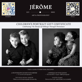 Children's Portrait Gift Certificate item