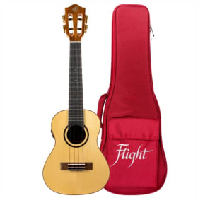 Flight Sophia Soundwave Concert Electro-Acoustic Ukulele item