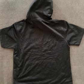 Fleece Short Sleeve Hooded Pullover X-SMALL item