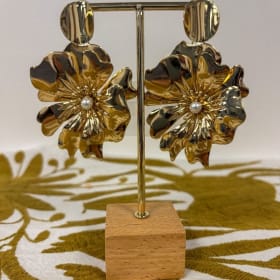 MexiChic Golden Flores Earrings item