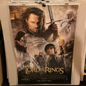 LOTR RETURN OF THE KING POSTER ORIGINAL 27x40 INCHES D/S item