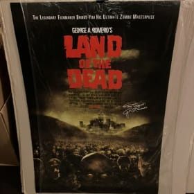 LAND OF THE DEAD POSTER ORIGINAL GEORGE ROMERO 27x40 IN D/S item