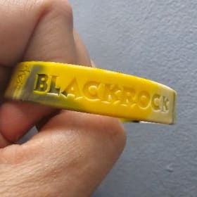 Blackrock Tri-color Swirl Wristbands item