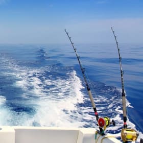 A Four-Hour Off Shore or In Shore Fishing Experience for 6 item