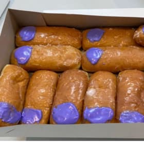 Purple Pinkie Donuts (12 pack) item
