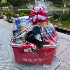“Paws & Play” Dog Lover’s Purina Basket item