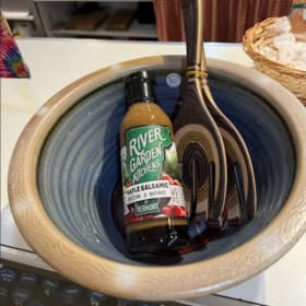 Hand Crafted Bowl & Utensils item