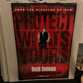 DEATH SENTENCE POSTER ORIGINAL 27x40 IN D/S JAMES WAN item