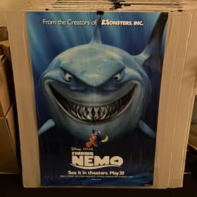 FINDING NEMO POSTER ORIGINAL PIXAR DISNEY 27x40 IN D/S item