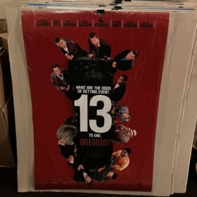 OCEAN’S 13 POSTER ORIGINAL 27x40 INCHES D/S item