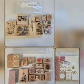 Crafters delight Stamp & Card Bundle item