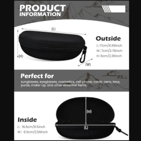 Safety Glasses Case for Backpack item