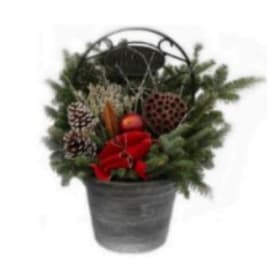Holiday Welcome Pot item